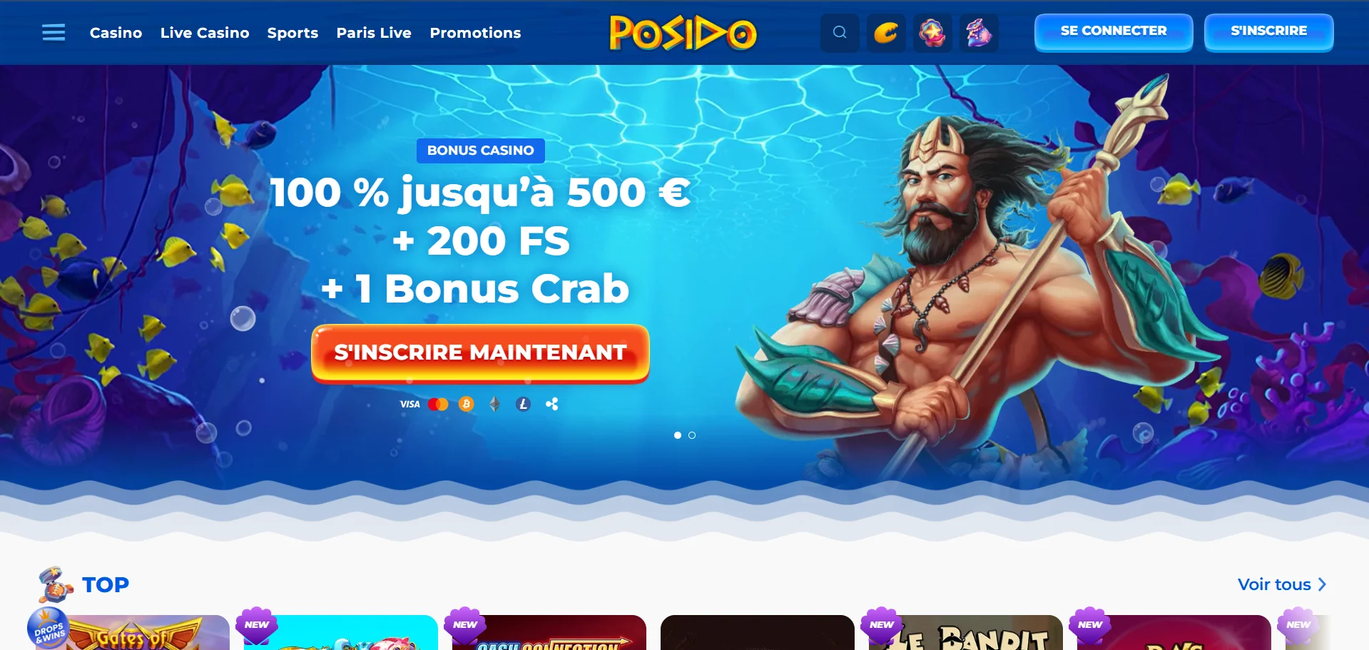 Posido casino en ligne France